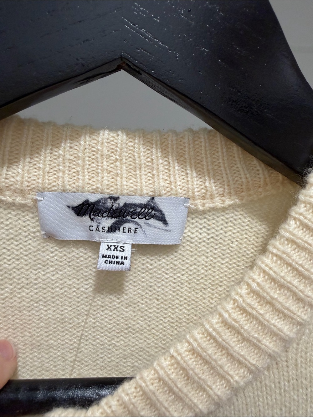 Madewell Cashmere Button- Front Cardigan Sweater in Lemon Size XXS $198 NS663 - Picture 6 of 8